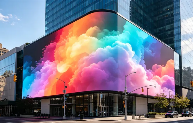 Building Facade Outdoor LED Display